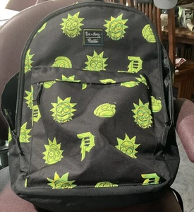 Rick and Morty Backpack Primitive Skateboarding Preowned - Picture 1 of 8