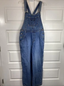 Vintage Levis Silvertab Latzhose Denim Straight Loose Blau Herren Medium Carpenter - Bild 1 von 9