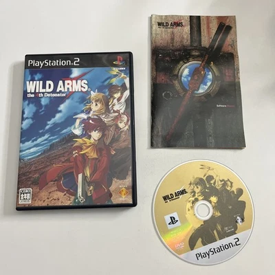Wild Arms: The 4th Detonator 2005 PS2 Sony PlayStation NTSC-J JAPAN Complete - Image 1 of 4