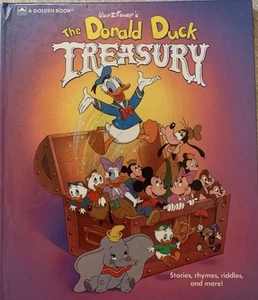 Walt Disney’s El Pato Donald Tesoro Un Libro Dorado 1ª Edición BUENO De Colección ¡RARO!! - Imagen 1 de 24