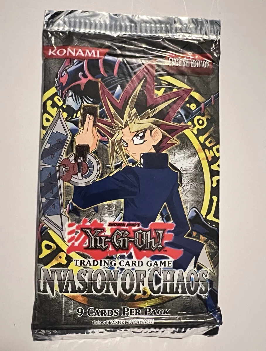 Yu-Gi-Oh! TCG Invasion of Chaos Sealed Collectible Card Game Packs