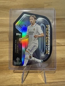 Luka Modric 2022-23 Topps UEFA Club Competitions Perfection 10 DIE CUT - Picture 1 of 2