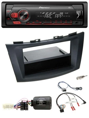 Pioneer DAB 1DIN MP3 Lenkrad USB Autoradio für Suzuki Swift Sport ab 2011 schwar - Bild 1 von 4