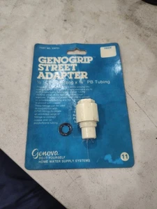 Genova 530701 Genogrip Street Adapter 1/2”CPVC Fitting x 3/8” PB Tubing Lot Of 3 - Picture 1 of 5