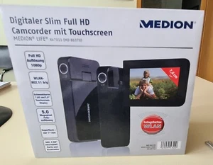 Medion Digitaler Slim Full HD Camcorder MD 86370 in OVP - Bild 1 von 5