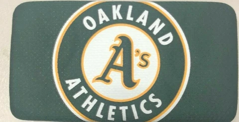 Oakland A's Athletics Women's Shell Mesh Wallet Cover