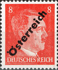 Österreich Deutschland 2. Weltkrieg Befreiung 1945 Hitler Kaput Briefmarke postfrisch A-13
