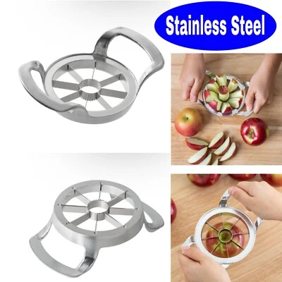 Apple Cutter, Apple Corer and Slicer - Stainless Steel Apple Corer Kitchen Tool