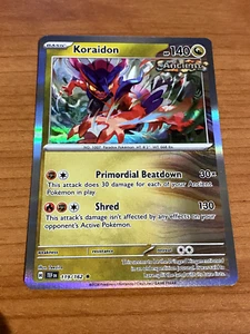 Pokemon TCG Temporal Forces KORAIDON Rare Holo # 119/162 - Picture 1 of 1