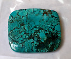 AAA+ 46.70 Ct. Large Natural Spiderweb Blue Turquoise Cushion Cut Loose Gemstone