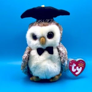 TY Beanie Baby - SMARTER the 2002 Owl (6.5 inch) - Picture 1 of 1