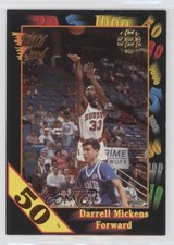 1992 Wild Card Collegiate 50 Stripe Darrell Mickens #116