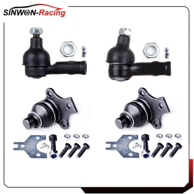 For 1993-97 98 99 Volkswagen Golf 4Pcs Ball Joints Steering Outer Tie Rod End - Image 1 of 4