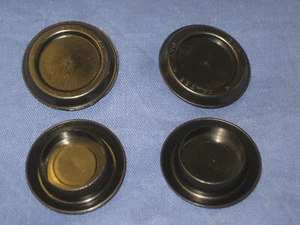 MG 4 X MGB ROADSTER & GT 1"  DOOR OR FLOORPAN GROMMET BLACK NYLON GROMMETS eb103 - Picture 1 of 3