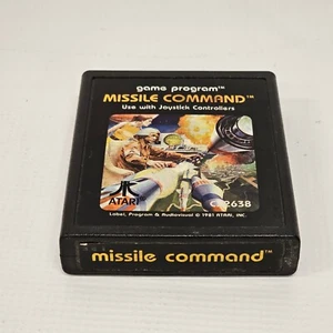 Cartucho de juego Game Program Atari Missile Command CX2638 1981 - Imagen 1 de 5