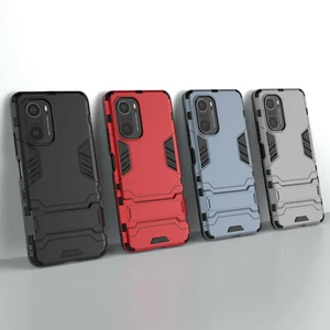 Funda Xiaomi Poco F3 Con Soporte Carcasa Antigolpes + Protector - Bild 1 von 26