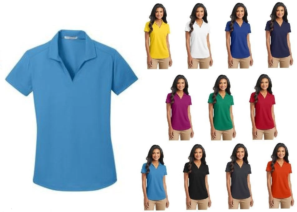Polo de golf Port Authority Dry Zone Dri-Fit para damas talla XS-4XL NUEVO L572 Foto 1 de 1