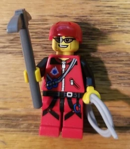 Lego Serie 11 Bergsteiger Axt Seil Helm - Bild 1 von 1