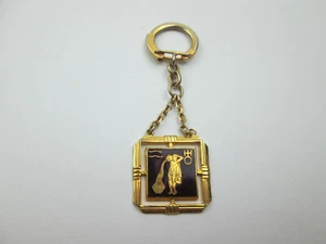 Roman Man Pouring Water Uranus Symbol Keychain Made in France - Picture 1 of 9
