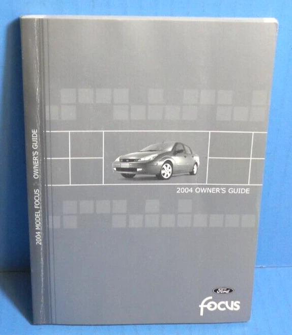 04 2004 Ford Focus owners manual - Image 1 of 1
