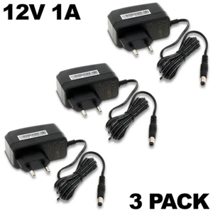 12V 1A Power Supply (EU Plug/European Plug) ADS-12FG-12N Hikvision Power Adapter - Picture 1 of 15