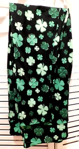 Women's Stretch Leggings w/Shamrocks, St. Patricks Day, XL, Poly/Spandex NWOT - Picture 1 of 1