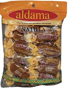 Natillas Aldama Goat Milk Candy Dulce De Leche Mexican Candy 20 Pieces - Picture 1 of 2