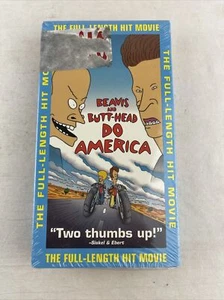 Beavis and Butt-Head Do America NEW & SEALED VHS 1997 Movie - Picture 1 of 7