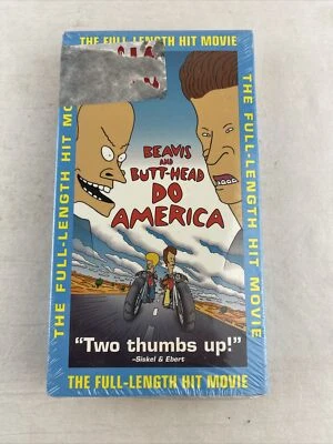 Beavis and Butt-Head Do America NEW & SEALED VHS 1997 Movie - Image 1 of 4