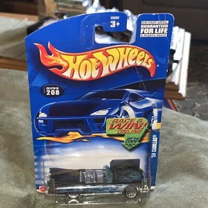 Hot Wheels 1959 Blue Cadillac Convertible  2001 No. 208. Carded. - Picture 1 of 5
