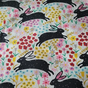 "Bunny Run" Alexander Henry Floral Cotton - Great for Quilts, Shirts, etc - Picture 1 of 3