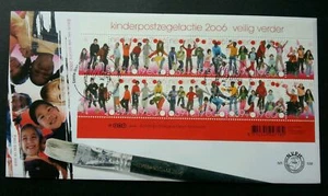 [SJ] Holland Children's Play 2006 Netherlands Child (miniature FDC) - Picture 1 of 5