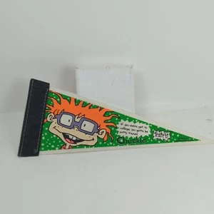 Rugrats Chuckie 1998 Viacom 10" Pennant "If You Want To Get To College" - Picture 1 of 8