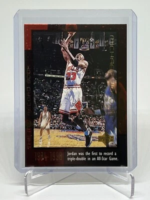 1999 Upper Deck MJ Record Book Michael Jordan #57 Chicago Bulls - Image 1 of 2