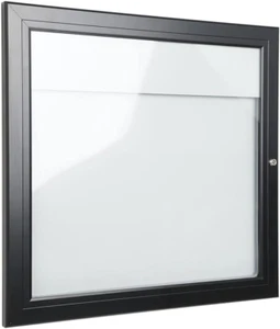 - Bacheca Da Esterno Porta Menu E Avvisi A4 - Bacheca Con Serratura E Coppia Di - Foto 1 di 12
