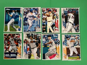 2020 TOPPS UPDATE CLOTH PATCH BOX LOADER LOT (8) DIFFERENT ALONSO, BREGMAN, LUX - Picture 1 of 1