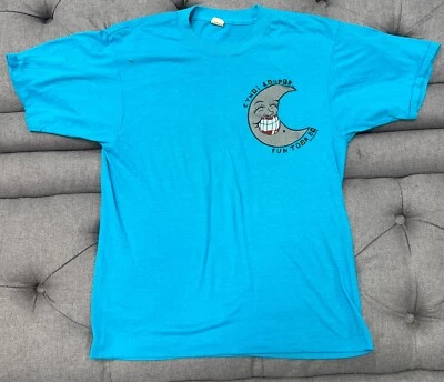 Vintage Cyndi Lauper Fun Tour 1984 80s Concert Shirt Rare Large Everybody Bops!! - Image 1 of 4