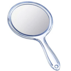 Hand Mirror Double Sided Handheld Mirror 1X/ 2X Magnifying Mirror with Handle... - Picture 1 of 7