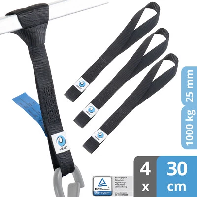 valonic Falcon - Zurrschlaufen 1000 kg 4 x 30cm , Motorrad Quad ATV Zurrschlaufe - Bild 1 von 4