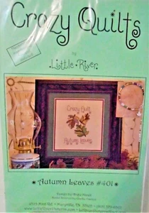 "AUTUMN LEAVES" #401 Cross Stitch Chart from Little River-released 2003-NLA - Picture 1 of 2