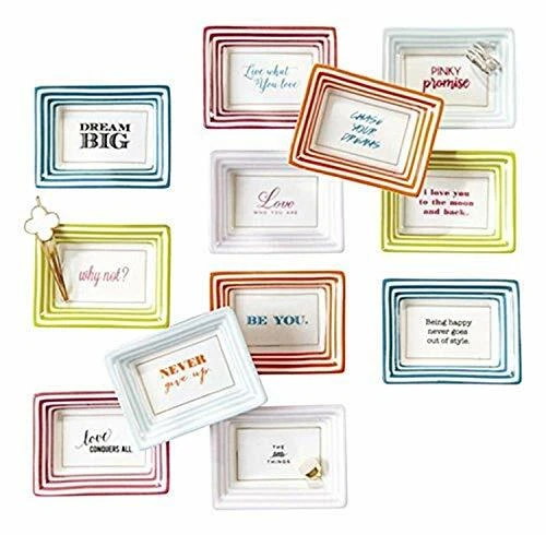 Two's Company 51360 Juego de 12 bandejas Petite Wise Saying Foto 1 de 1