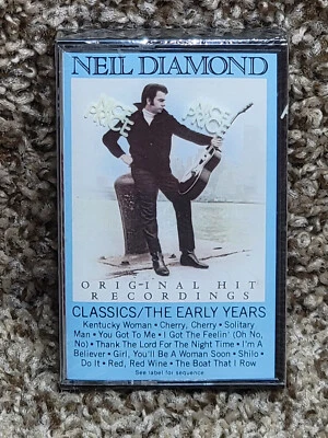 Neil Diamond Original Hit Recordings/Classics The Early Years Cassette Tape - Image 1 of 2