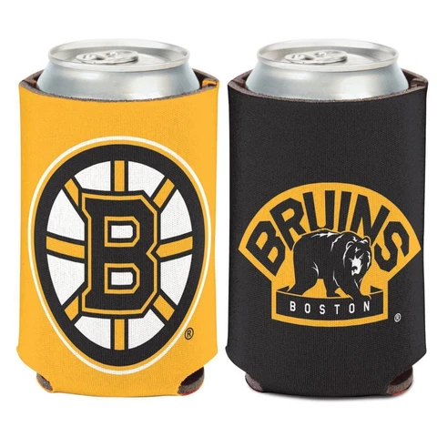 Boston Bruins 12oz Two Sided Can Cooler [NEW] NHL Coozie Koozie Beer Drink Cover