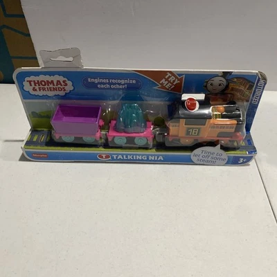 New Fisher Price Thomas & Friends TALKING NIA Motorized Toy Train - Image 1 of 4