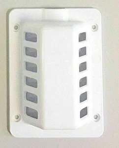 Coperchio di sfiato per frigorifero a gas Caravan Motorhome RV Campervan Bianco - Imagen 1 de 3
