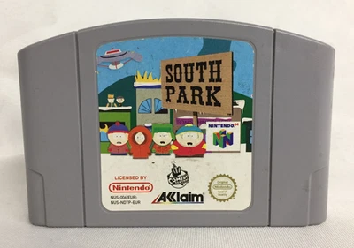 PAL South Park NINTENDO 64 European Import CARTMAN Kenny STAN Kyle - SHIPS USA - Image 1 of 3