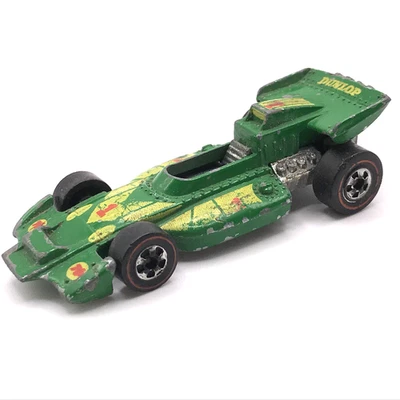 Dunlop especial Hot Wheels Redline El Rey #1/76 1973/1974 verde hecho en Hong Kong Foto 1 de 4