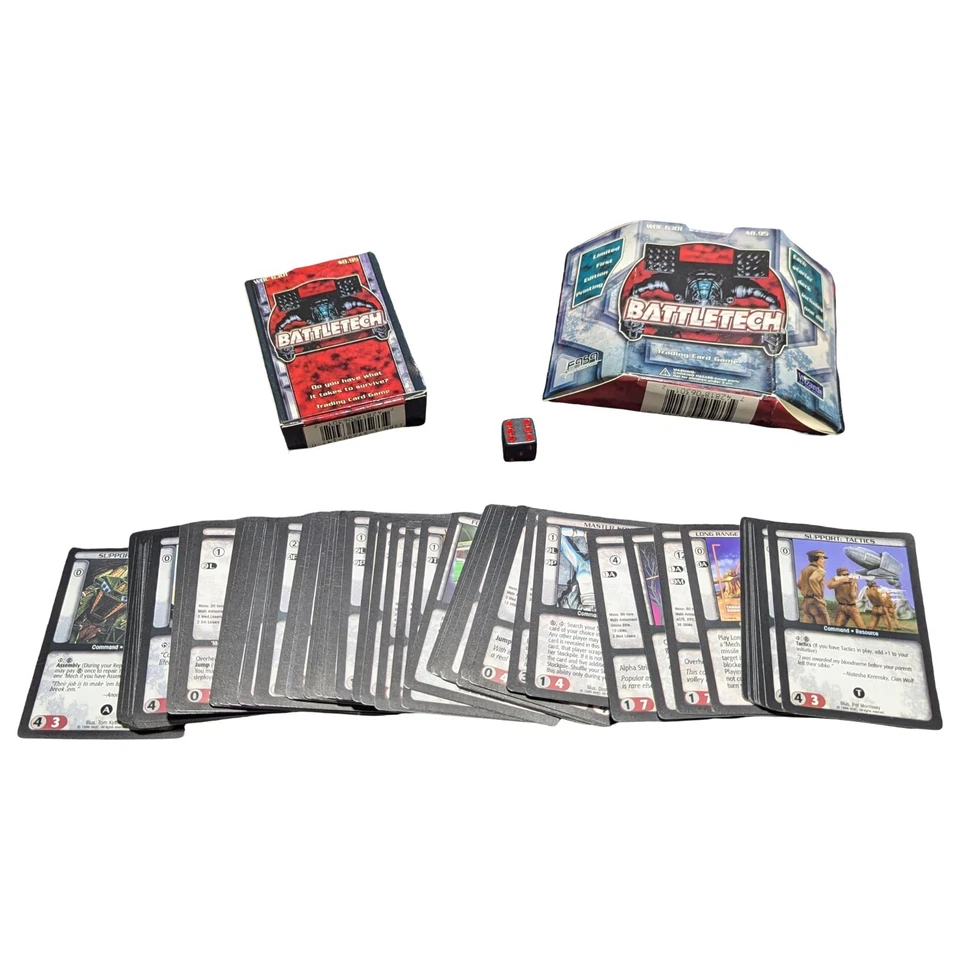 🔥1996 Wizards Of The Coast Battletech First Edition WOC 6301 F959 Opened TCG - Image 1 of 4