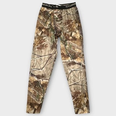 Stormskin Base Layer Camo Pants L Realtree AP HD Dri-Power Scent Check Blocker - Image 1 of 4