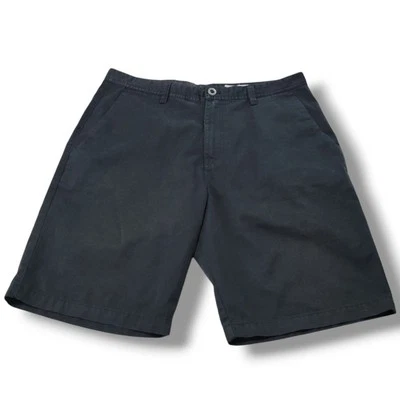 Volcom Shorts Size 38 W38"xL10.5" Men's Volcom Casual Shorts Chino Shorts Black - Image 1 of 4